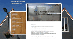 Desktop Screenshot of huisinga-orthodontie.nl